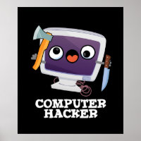 Computer Hacker Funny Technology Pub Dark BG