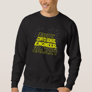 Computer Hardware Engineer Cool Galaxy Job Sweatshirt