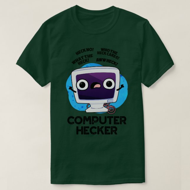 Computer Hecker Funny Hacker Pub 1 T-Shirt (Design vorne)