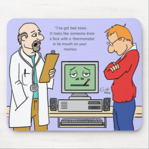 Computer-Illustrationen Mousepad