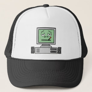 Computer-Illustrationen Truckerkappe
