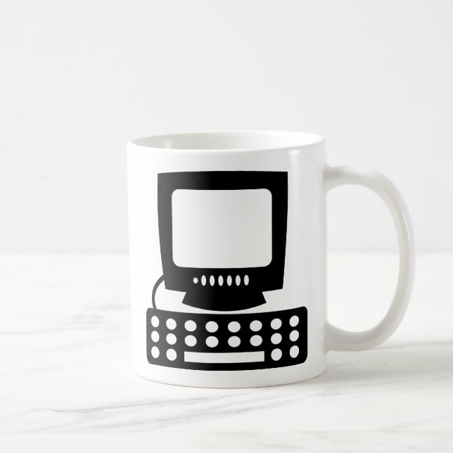 Computer Kaffeetasse (Rechts)