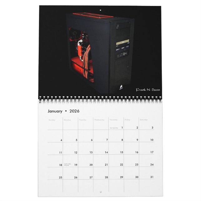 Computer-Kalender - Frank N Stein PC Kalender (Jan 2026)