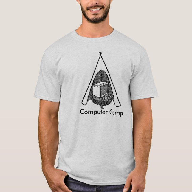 Computer-Lager-T - Shirt (Vorderseite)
