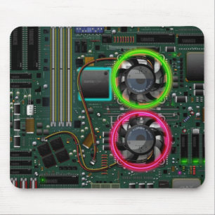 Computer-Mainboard Mousepad