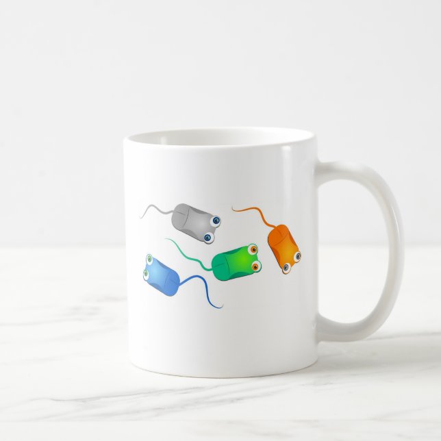 Computer-Mäuse Kaffeetasse (Rechts)