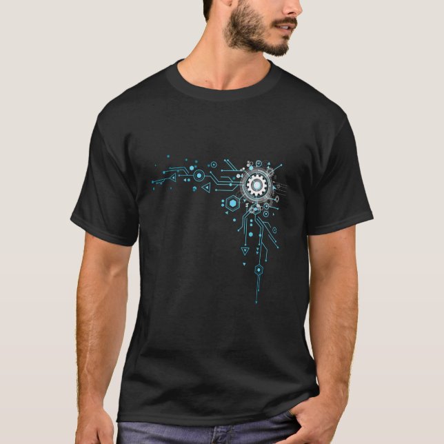 Computer Nerd Engineer Tech Geek Computer Nerd Sof T-Shirt (Vorderseite)