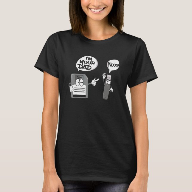 Computer-Nerd für Männer Nerd Nerd Nerd T-Shirt (Vorderseite)