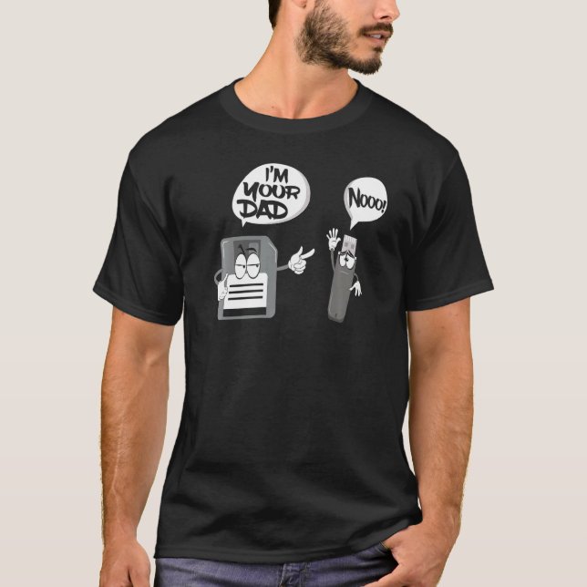 Computer-Nerd für Männer Nerd Nerd Nerd T-Shirt (Vorderseite)