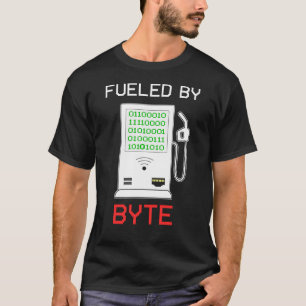 Computer-Nerd Geek Binärcodes Cybersicherheit T-Shirt