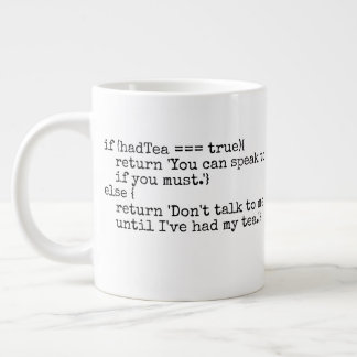Computer Nerd IT-Geek-Spaß-Tee Jumbo-Tasse