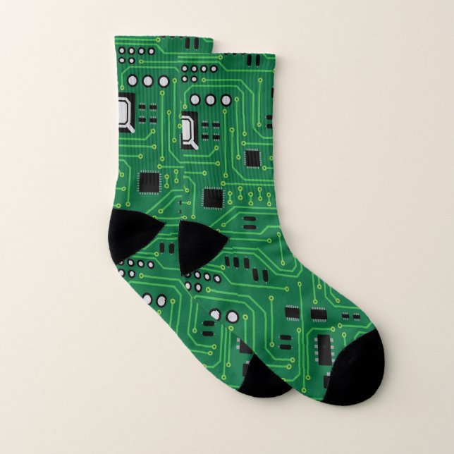 Computer-Nerd-Leiterplatte CPU Socken (Paar)