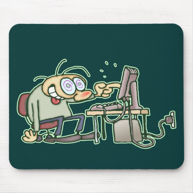 Computer-Nerd Mousepad (Vorne)