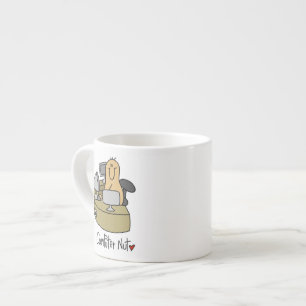 Computer-Nuss-T-Shirts und Geschenke Espressotasse