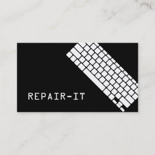 Computer PC Electronics Repair Business Card Visitenkarte