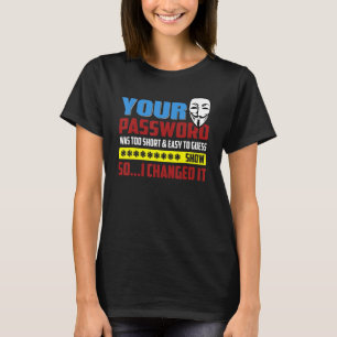 Computer Programmer Nerd Computer Hacking Hacker M T-Shirt