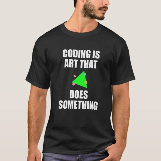 Computer Programmer Web Developer Coder Premium_7 T-Shirt (Vorderseite)