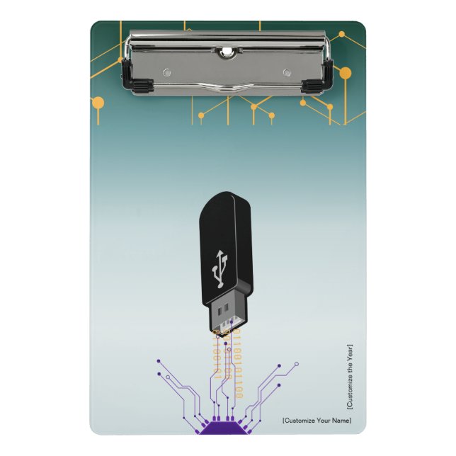 Computer Science  Mini Klemmbrett (Vorderseite)