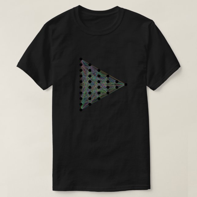 Computer Science Neural Network T-Shirt (Design vorne)