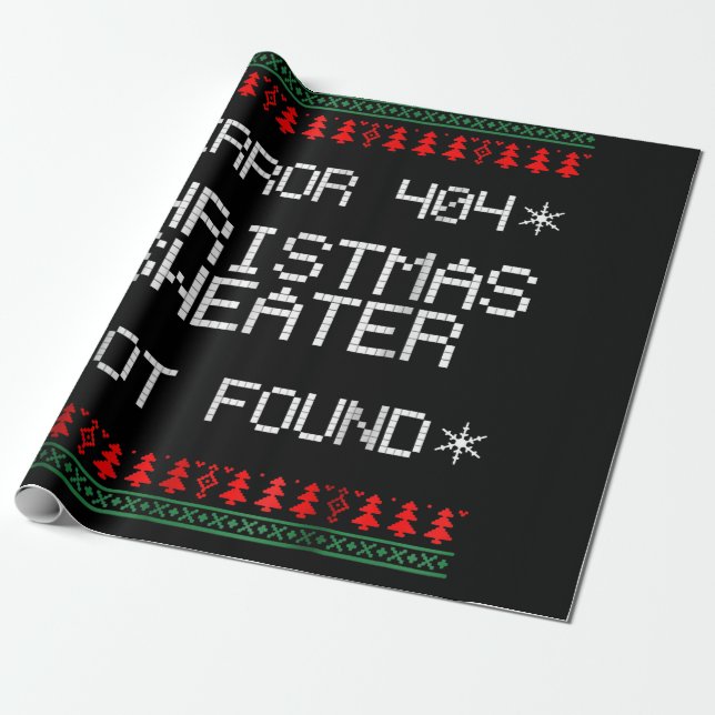 Computer Science Software Engineer Funny Lovers Geschenkpapier (Ungerollt)