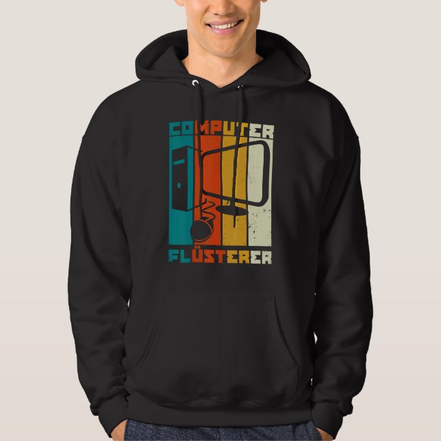 Computer Scientist Admin IT Technician Network Pro Hoodie (Vorderseite)