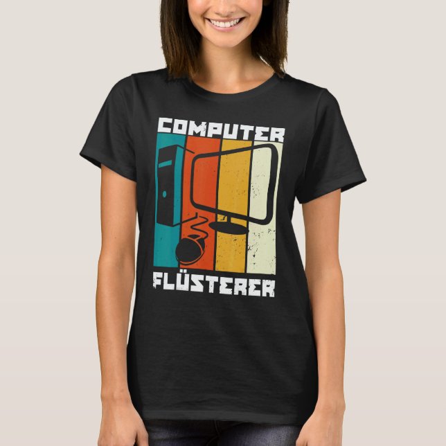 Computer Scientist Admin IT Technician Network Pro T-Shirt (Vorderseite)