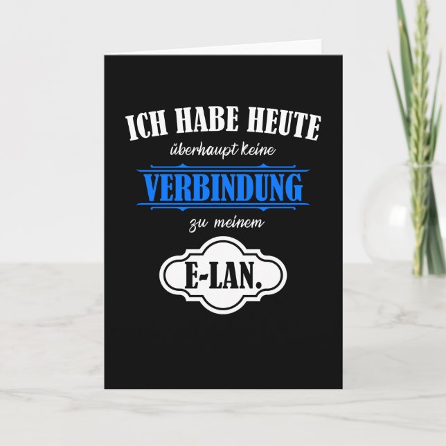 Computer Scientist Programmiernetzwerknetzwerk Karte (Vorderseite)
