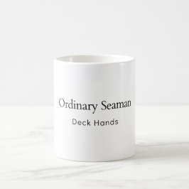 Computer Seaman Deck Hands Kaffeetasse