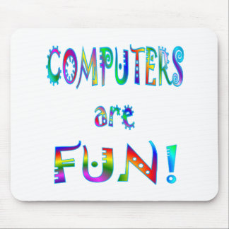 Computer sind Spaß Mousepad