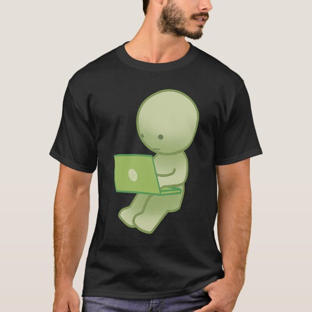 Computer Smiski T-Shirt (Vorderseite)