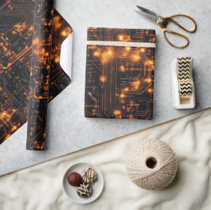 Computer und Elektronik Geschenkpapier