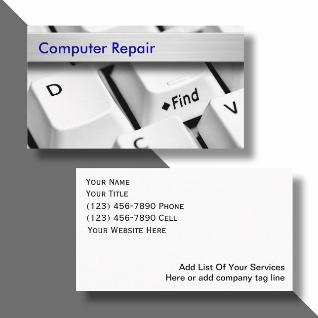 Computer-Visitenkarten Visitenkarte (Von Creator hochgeladen)