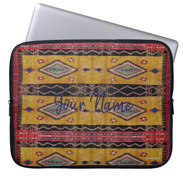Computerabdeckung Bohemisch Hippy HAMbyWG Laptopschutzhülle (Vorderseite)