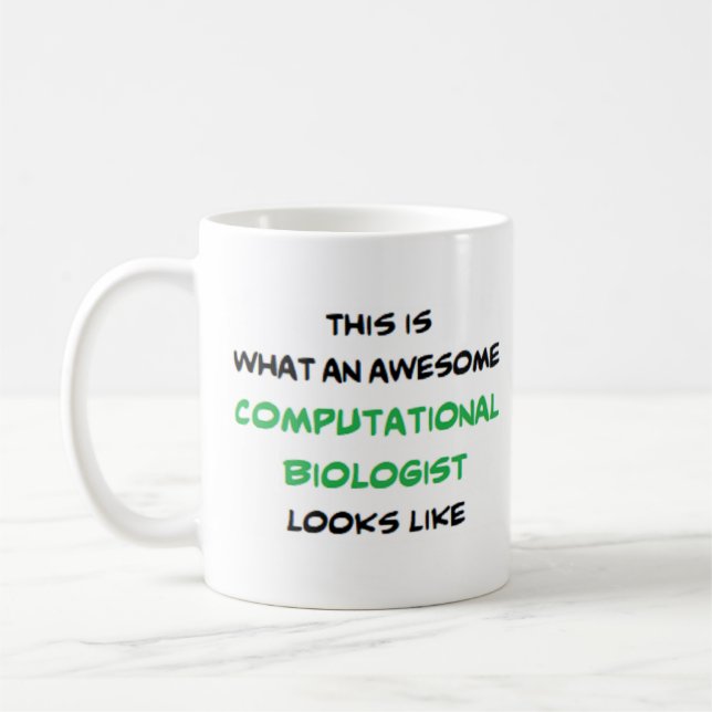 Computerbiologe, phantastisch kaffeetasse (Links)