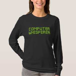 Computerflüsterer Retro IT-Techniker Nerd Geek G T-Shirt