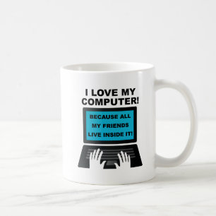 Computerfreunde Funny Mug Kaffeetasse
