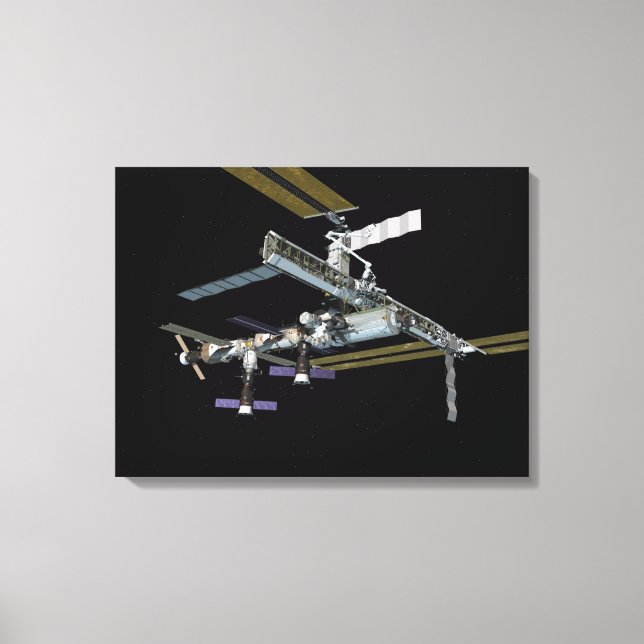 Computergenerierte Ansicht 19 Leinwanddruck (Vorderseite)