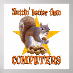 Computerhörnchen Poster