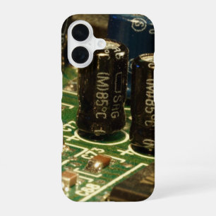 Computerkreise für Technophiles iPhone 16 Hülle