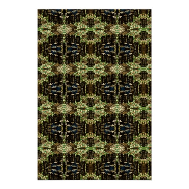 Computerkreise für Technophiles-Labrador Poster (Vorderseite)