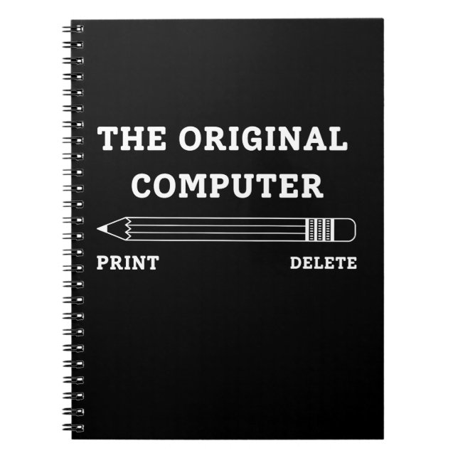 Computerlehrer , Techniklehrer , Computer E Notizblock (Vorderseite)