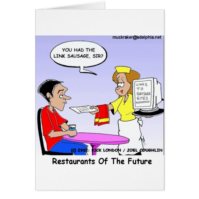Computerlinks Funny Cartoon Geschenke & Sammlerstü (Vorne)