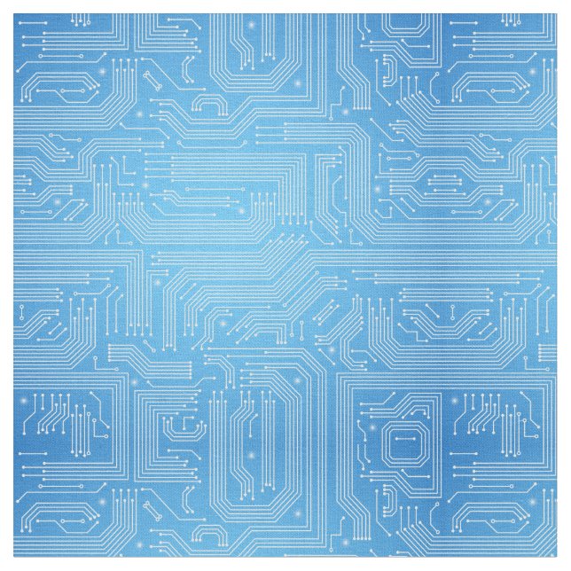 Computermuster Stoff (Nahaufnahme)