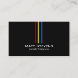 Computerprogrammierer Einfache Visitenkarte