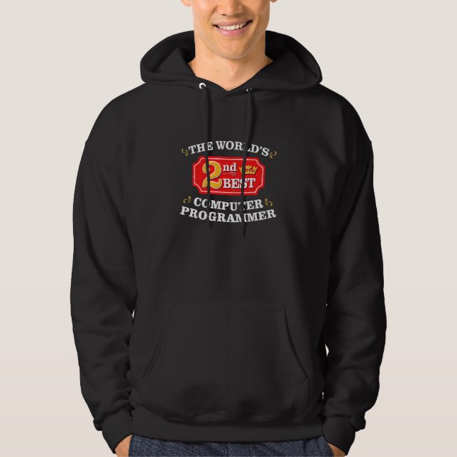 Computerprogrammierer - Geek-Wertungsarbeit Hoodie (Vorderseite)