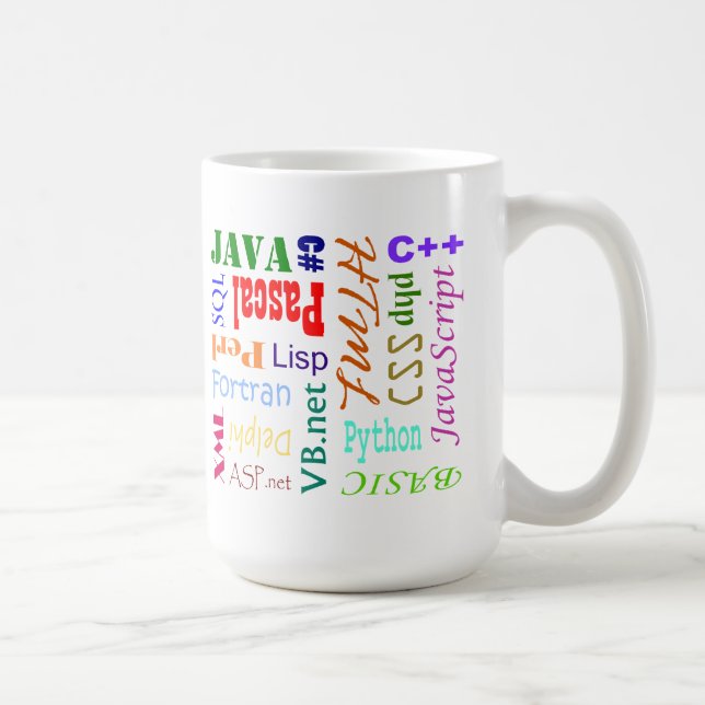 Computerprogrammierer-Tasse Kaffeetasse (Rechts)