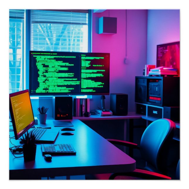 Computerprogrammierung Poster (Vorderseite)