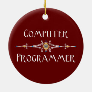 Computerprogrammleitung Keramik Ornament