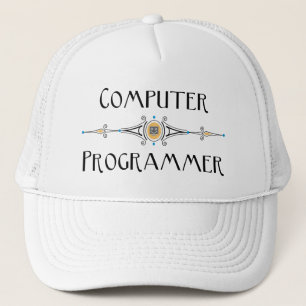 Computerprogrammleitung Truckerkappe