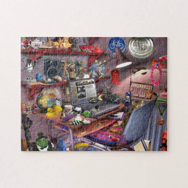 Computerraum verstecktes Objekt (Horizontal)